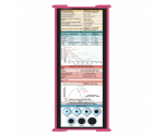 WhiteCoat Clipboard® Trifold - Pink Critical Care Edition